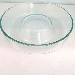 Vintage Pyrex 22cm Clear Glass Bundt Pan / Cake Ring / Jello Mold – France 9”